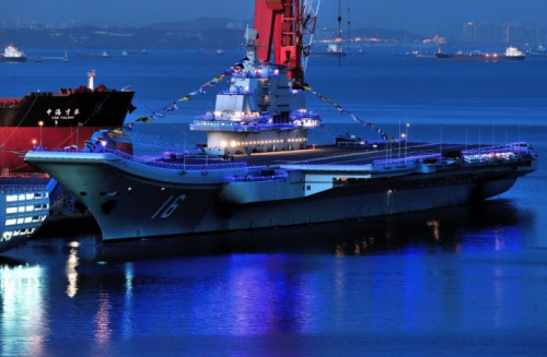 中国航母辽宁舰 中国航母辽宁舰