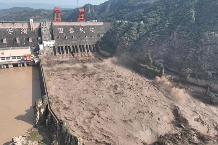 三门峡水利枢纽投入今年第三次敞泄运用
